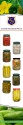 gherkins in vinegar/acetic acid in glass jar - product's photo
